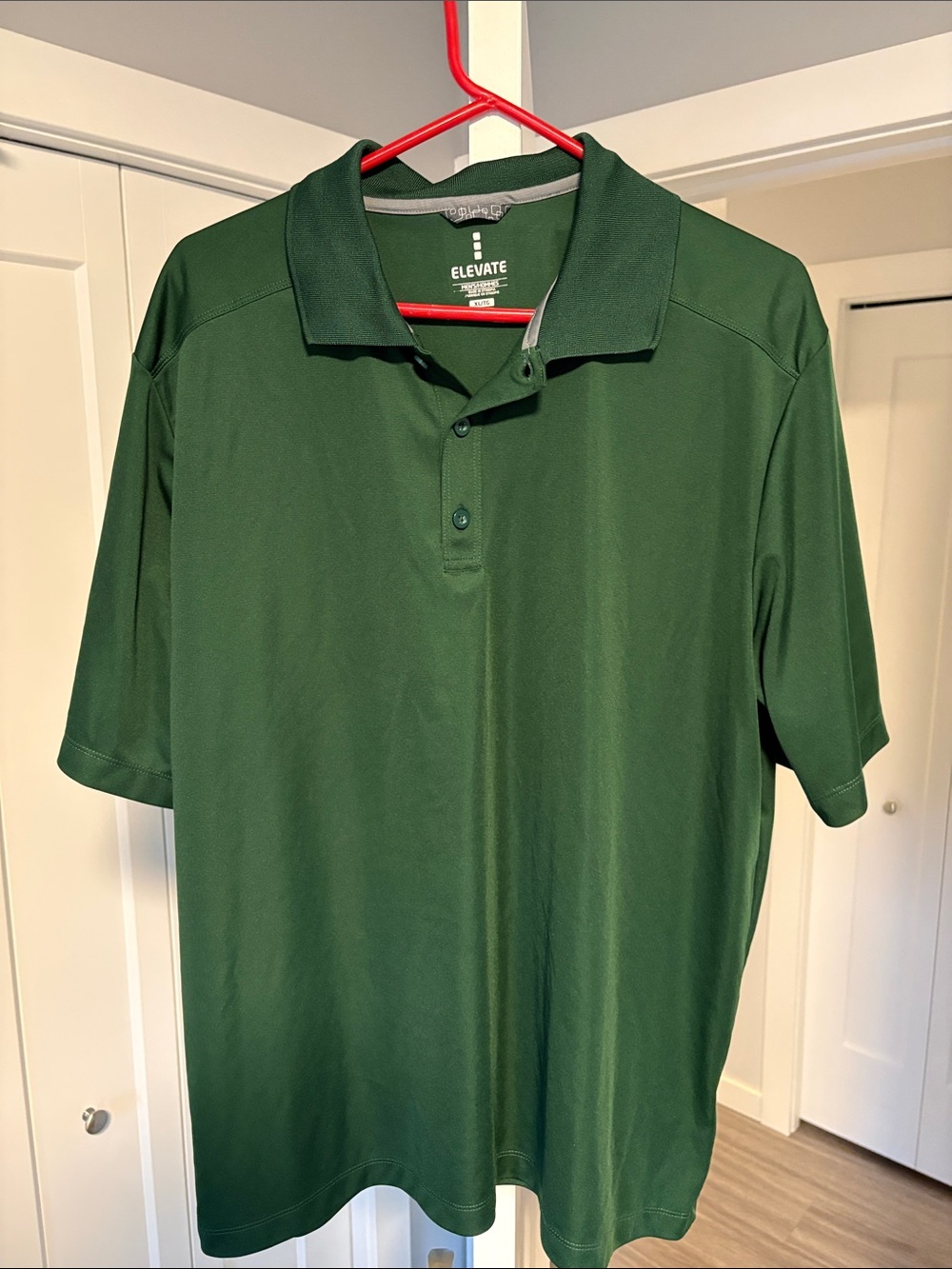Men's Forest Green golf shirt